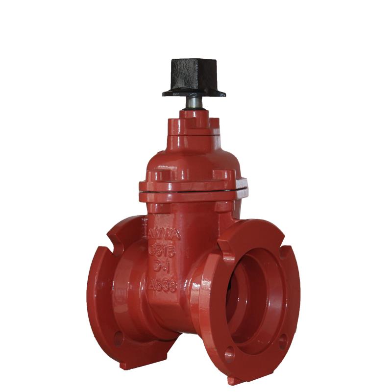 AWWA Resilient seated gate valve, NRS, Flanged × MJ End or MJ × MJ End